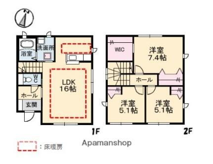 岡山県倉敷市北畝7丁目 弥生駅 3LDK 一戸建て 賃貸物件詳細