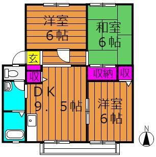 岡山県倉敷市新田 倉敷駅 3DK アパート 賃貸物件詳細