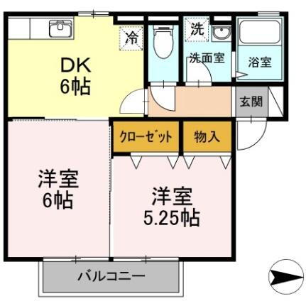 岡山県総社市中央1丁目 総社駅 2DK アパート 賃貸物件詳細