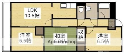 岡山県倉敷市白楽町 倉敷駅 3LDK マンション 賃貸物件詳細