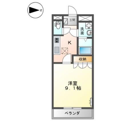 岡山県倉敷市玉島乙島 新倉敷駅 1K アパート 賃貸物件詳細
