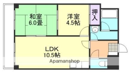 岡山県倉敷市白楽町 倉敷市駅 2LDK マンション 賃貸物件詳細