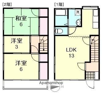 岡山県倉敷市老松町1丁目 倉敷市駅 3LDK 一戸建て 賃貸物件詳細