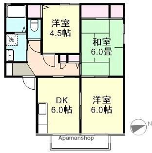 岡山県浅口市金光町大谷 金光駅 3DK アパート 賃貸物件詳細