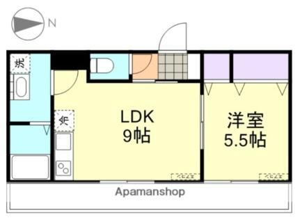 岡山県倉敷市玉島 新倉敷駅 1LDK アパート 賃貸物件詳細