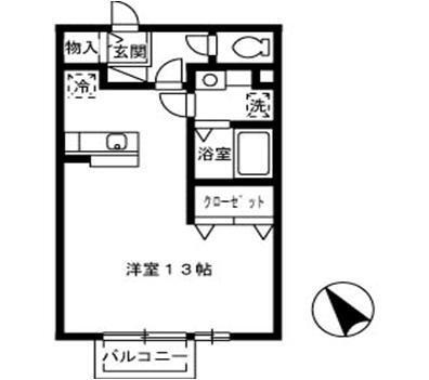 広島県三原市本郷町船木 本郷駅 ワンルーム アパート 賃貸物件詳細