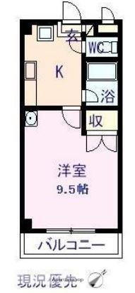 広島県三原市皆実2丁目 三原駅 1K マンション 賃貸物件詳細