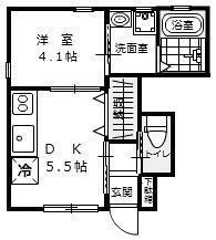 広島県東広島市西条岡町 西条駅 1DK アパート 賃貸物件詳細