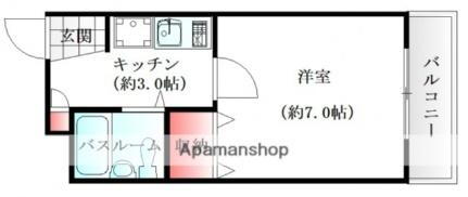 広島県広島市南区皆実町4丁目 皆実町二丁目駅 1K マンション 賃貸物件詳細