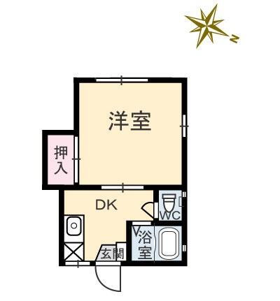 広島県広島市南区向洋新町2丁目 向洋駅 1K アパート 賃貸物件詳細