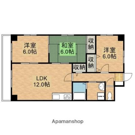 広島県広島市安芸区船越6丁目 海田市駅 3LDK マンション 賃貸物件詳細