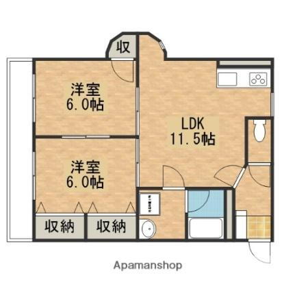 広島県安芸郡府中町桃山1丁目 向洋駅 2LDK マンション 賃貸物件詳細