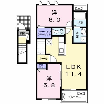 広島県安芸郡坂町小屋浦1丁目 小屋浦駅 2LDK アパート 賃貸物件詳細