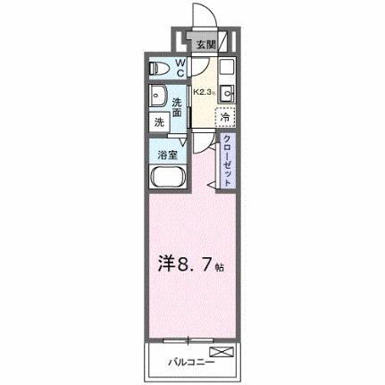 広島県安芸郡府中町鶴江2丁目 天神川駅 1K アパート 賃貸物件詳細