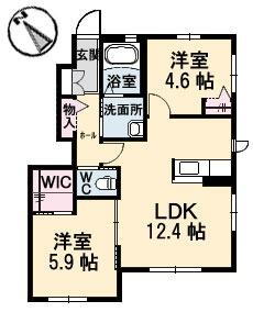広島県安芸郡府中町八幡1丁目 天神川駅 2LDK アパート 賃貸物件詳細