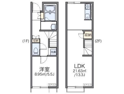 レオネクストルーエン岩畠 1階 1LDK 賃貸物件詳細