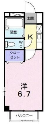 香川県高松市木太町 林道駅 1K アパート 賃貸物件詳細