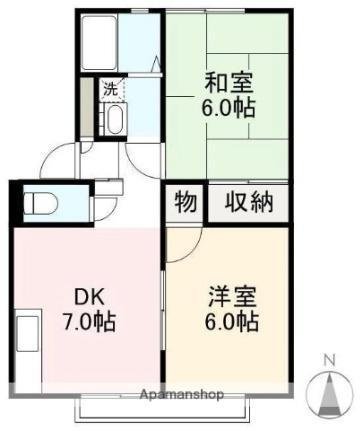 サンコート太田 1階 2DK 賃貸物件詳細