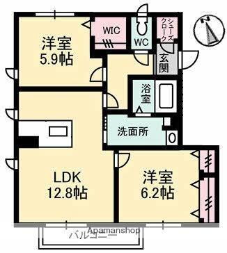 香川県高松市牟礼町牟礼 八栗駅 2LDK アパート 賃貸物件詳細