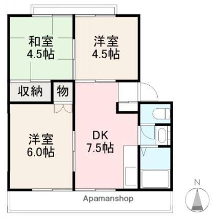 香川県高松市十川東町 池戸駅 3DK アパート 賃貸物件詳細