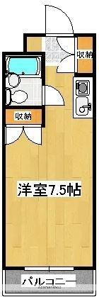 香川県高松市藤塚町2丁目 栗林駅 1K マンション 賃貸物件詳細