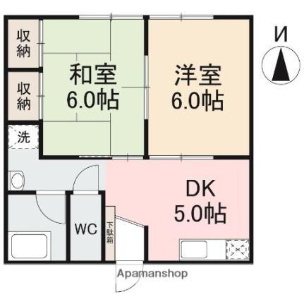 香川県木田郡三木町大字氷上 平木駅 2DK アパート 賃貸物件詳細