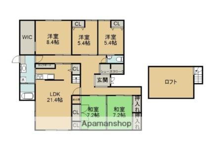 まんのう町平屋戸建て 5LDK 賃貸物件詳細