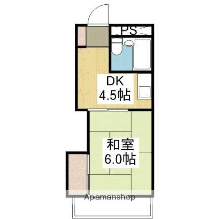 愛媛県松山市余戸南4丁目 鎌田駅 1DK アパート 賃貸物件詳細