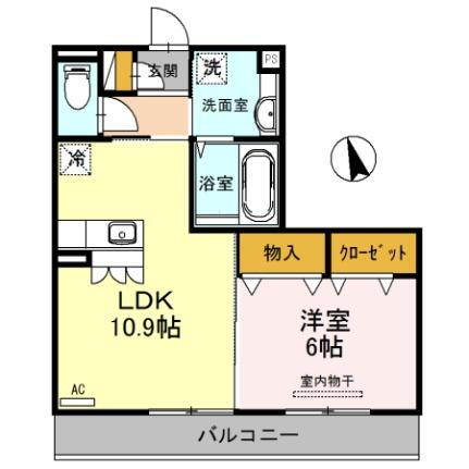 愛媛県松山市立花3丁目 いよ立花駅 1LDK アパート 賃貸物件詳細