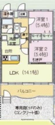 愛媛県松山市古川南2丁目 市坪駅 2LDK マンション 賃貸物件詳細