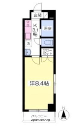 ブラウンハイム味酒 1階 1K 賃貸物件詳細