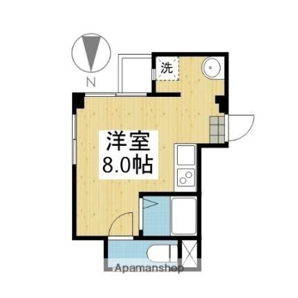 メゾンＡＤＩＩＩ 4階 ワンルーム 賃貸物件詳細