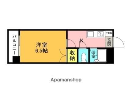 愛媛県松山市中村5丁目 いよ立花駅 1K マンション 賃貸物件詳細