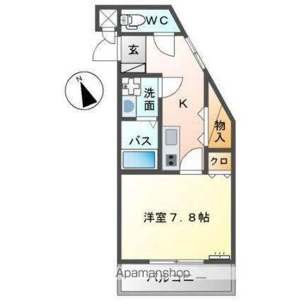 福岡県福岡市城南区片江3丁目 福大前駅 1K マンション 賃貸物件詳細