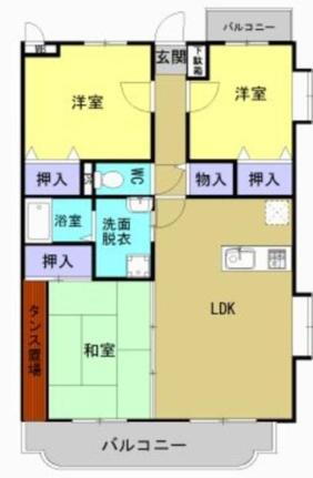 熊本県熊本市中央区萩原町 南熊本駅 3LDK マンション 賃貸物件詳細