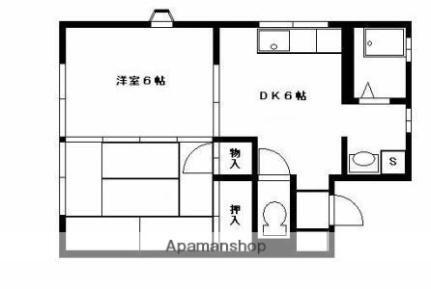 鹿児島県鹿児島市田上5丁目 2DK アパート 賃貸物件詳細