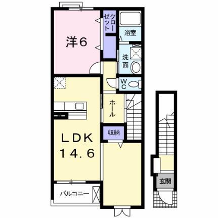 鹿児島県鹿児島市山田町 谷山駅 1LDK アパート 賃貸物件詳細