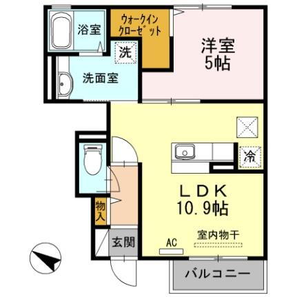 鹿児島県鹿児島市宇宿8丁目 1LDK アパート 賃貸物件詳細