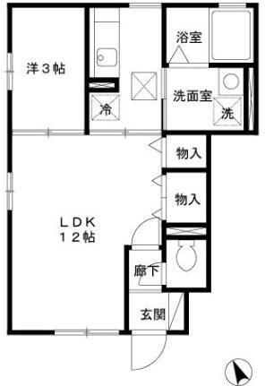 鹿児島県鹿児島市宇宿6丁目 宇宿駅 1LDK アパート 賃貸物件詳細