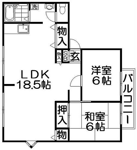 大阪府枚方市出口4丁目 光善寺駅 2LDK アパート 賃貸物件詳細