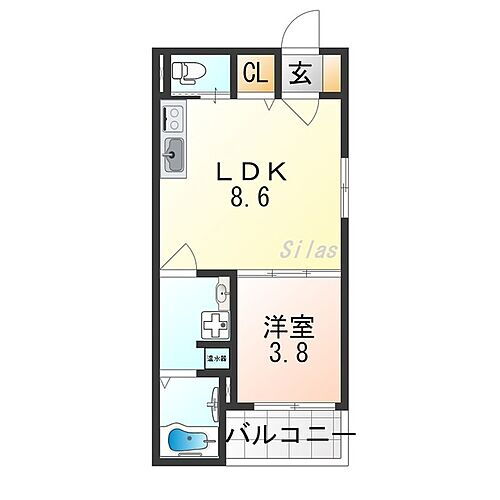 大阪府大阪市住吉区住吉2丁目 住吉駅 1LDK アパート 賃貸物件詳細