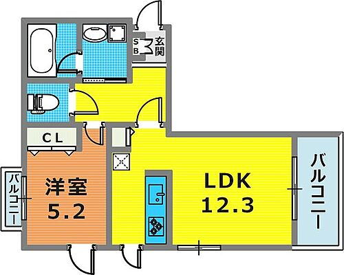 兵庫県神戸市東灘区岡本5丁目5-36 岡本駅 1LDK アパート 賃貸物件詳細