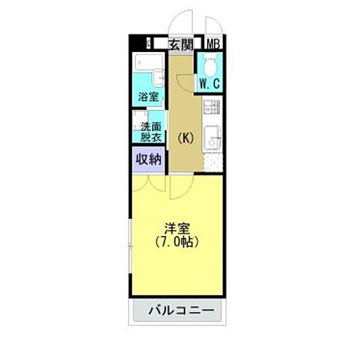 鹿児島県鹿児島市上之園町 鹿児島中央駅前駅 1K マンション 賃貸物件詳細