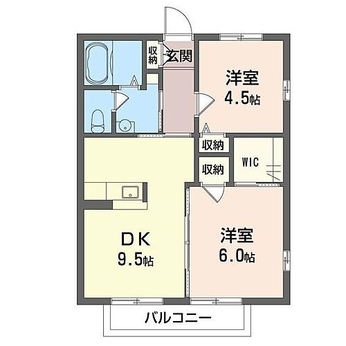 神奈川県相模原市中央区上溝587-1 番田駅 2DK アパート 賃貸物件詳細