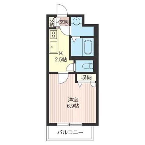 エクセルコート赤羽 2階 1K 賃貸物件詳細