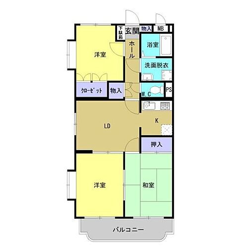 ユーミー和田山 4階 3LDK 賃貸物件詳細