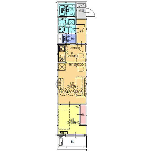 大阪府藤井寺市林4丁目 土師ノ里駅 1LDK アパート 賃貸物件詳細
