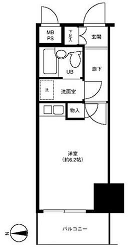 エミネンス東村山 5階 ワンルーム 賃貸物件詳細