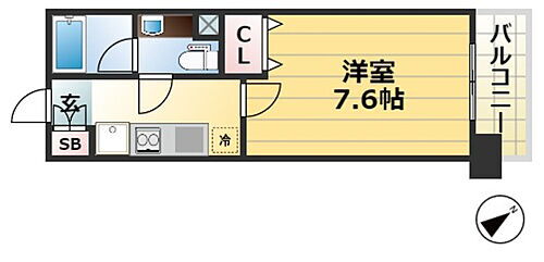 兵庫県神戸市中央区北本町通4丁目 三ノ宮駅 1K マンション 賃貸物件詳細