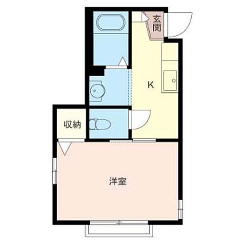 神奈川県横浜市保土ケ谷区釜台町32-23 上星川駅 1K アパート 賃貸物件詳細